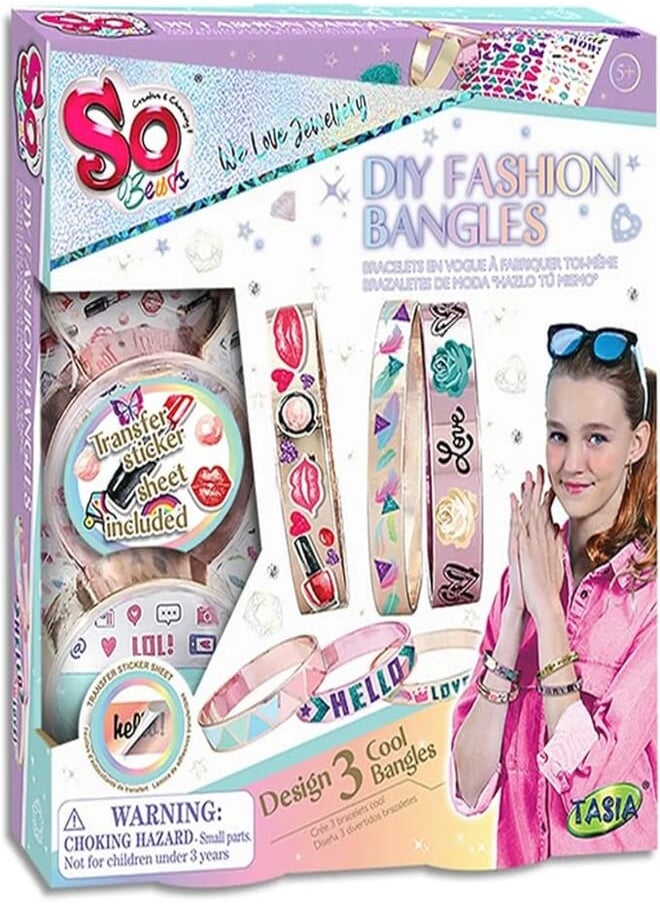 TASIA Tasia So Beads Diy Fashion Bangles boy toys, girl toys, birthday gift, Christmas gift, growth, fun, for kids. 