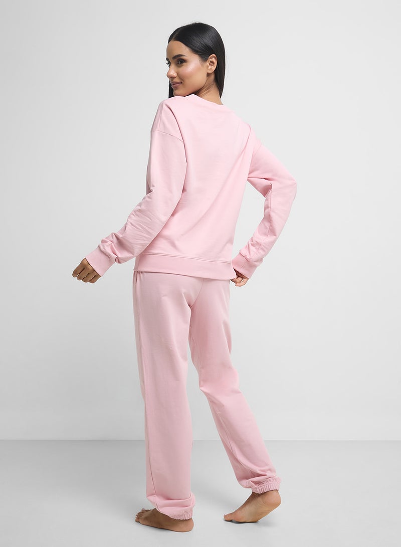 Disney Marie Sweattop & Jogger Pyjama Set - Image 2