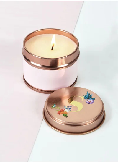 Flamingo Candles S Initial Vanilla & Ylang Ylang Candle