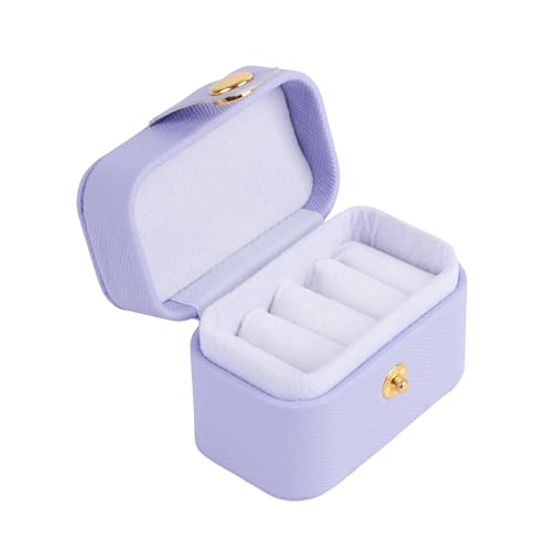 SALTY Fashion Ring Jewellery Organiser Storage Box | Portable | Fancy & Stylish | Travelling | Jewelry Holder | Organizer Case | Perfect for Gifting | Travelling or Everyday Use (Without Rings) - Image 1
