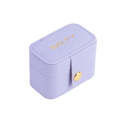 SALTY Fashion Ring Jewellery Organiser Storage Box | Portable | Fancy & Stylish | Travelling | Jewelry Holder | Organizer Case | Perfect for Gifting | Travelling or Everyday Use (Without Rings) - Image 4