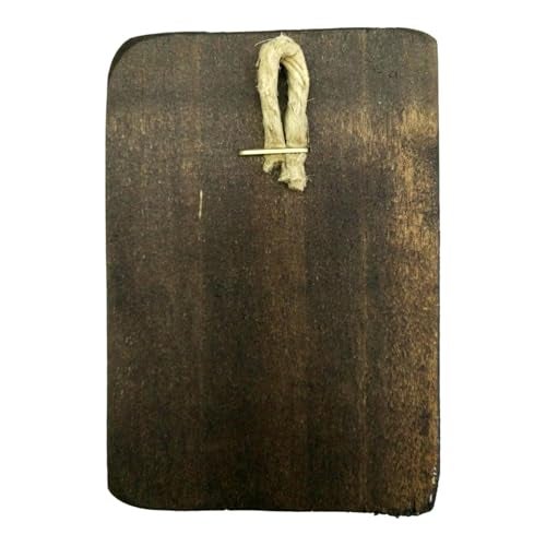 Iconsgr Wooden Greek Christian Orthodox Wood Icon of Archangel Michael and Gabriel / A0 - Image 4
