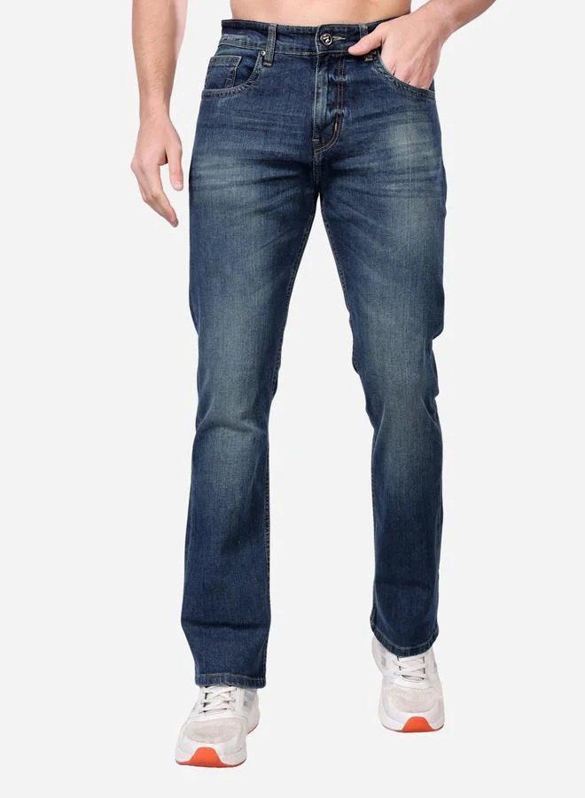 ستايلوكس Stylox Mid Rise Regular Fit Faded Jeans