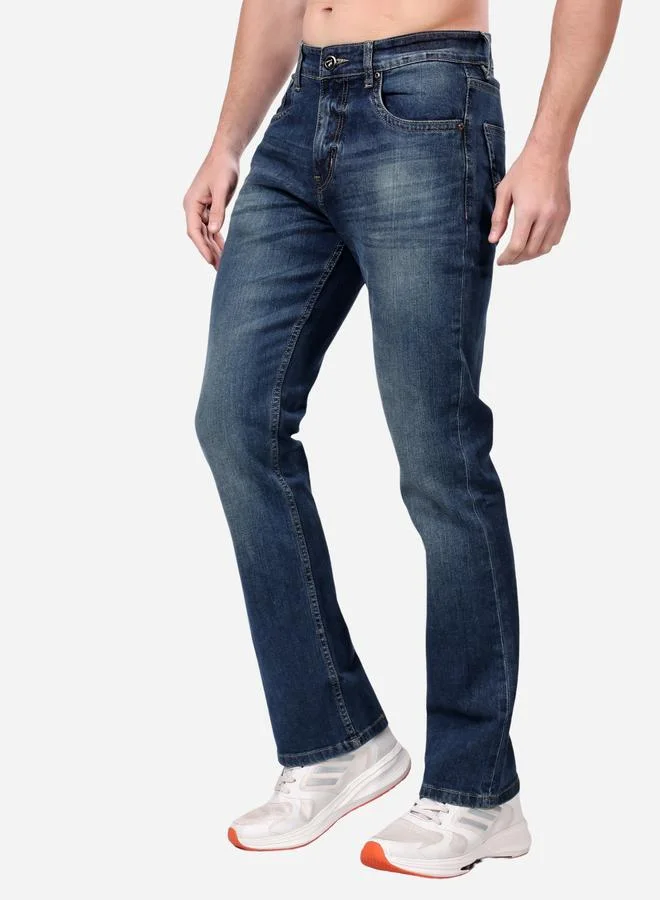 ستايلوكس Stylox Mid Rise Regular Fit Faded Jeans