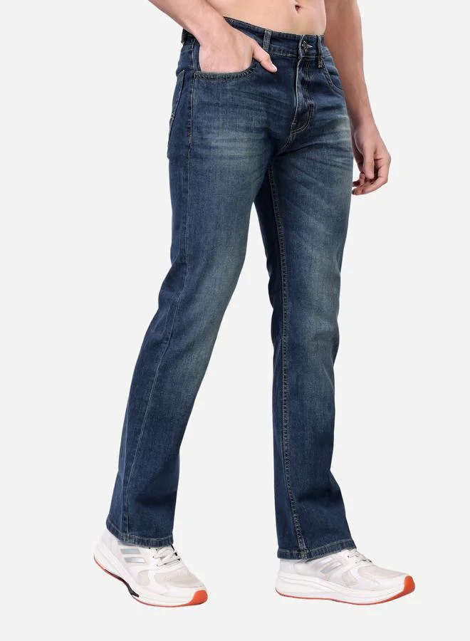 ستايلوكس Stylox Mid Rise Regular Fit Faded Jeans