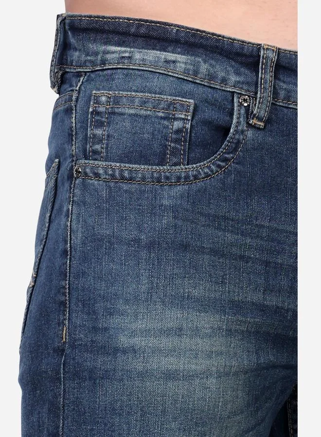 ستايلوكس Stylox Mid Rise Regular Fit Faded Jeans