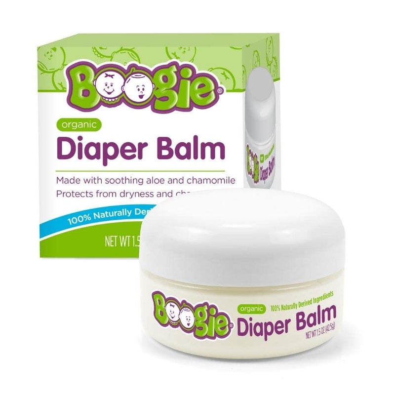 Boogie Diaper Rash Balm for Baby, USDA Certified Organic, Made with Naturally Derived Ingredients, 1.5 oz (Pack of 1) - Image 1