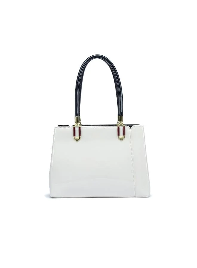 فايور Patent Top-Handle Tote Bag TKC 008