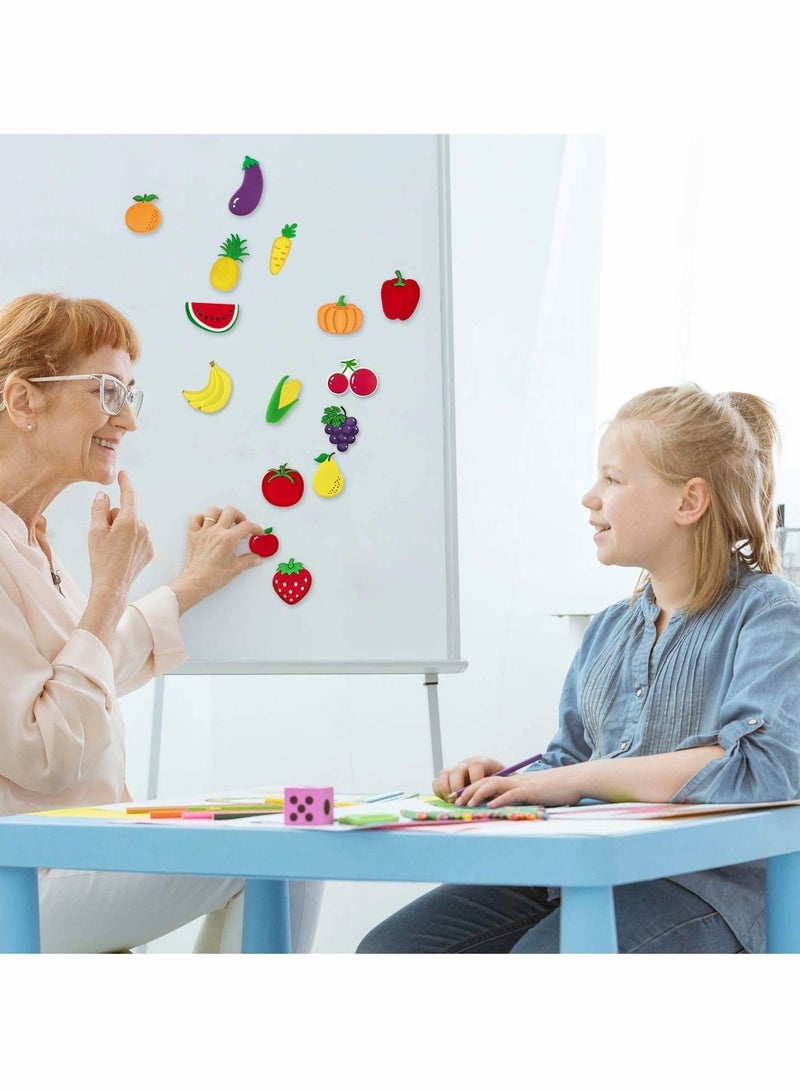 SYOSI Fridge Refrigerator Magnets Set 15 Pcs Cartoon Magnetic Whiteboard Magnets, Office Notice Message for Kids Activity Home Kitchen Decoration Accessories Travel Souvenirs Gifts - Image 4