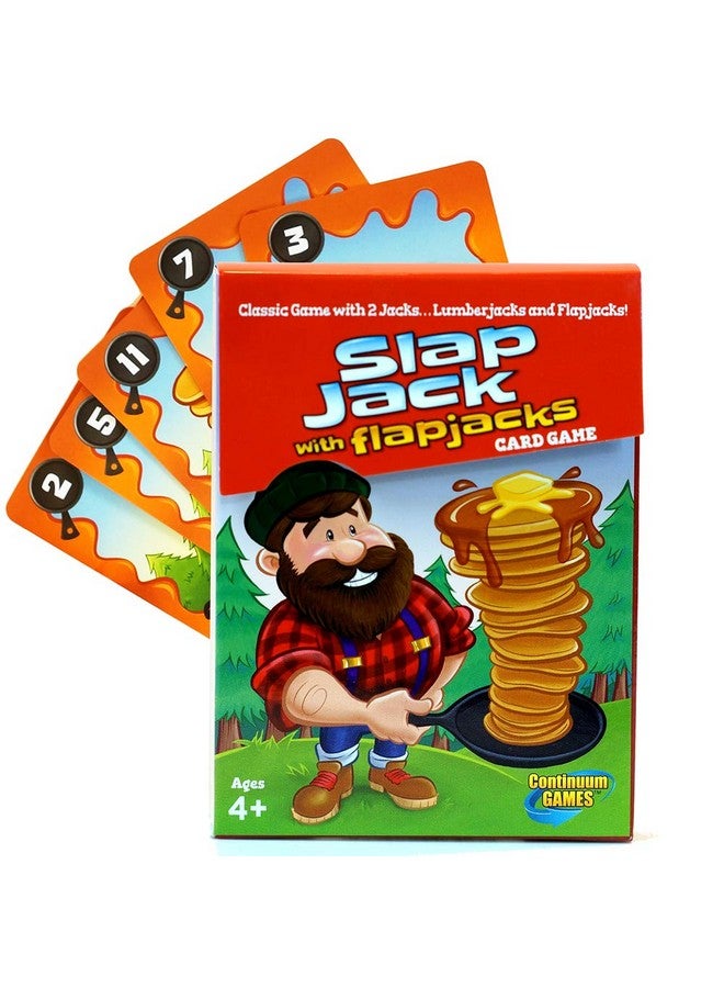 Continuum Games Slap Jack Flap Jacks Card Game - Kids Age 4 & Up - Image 1