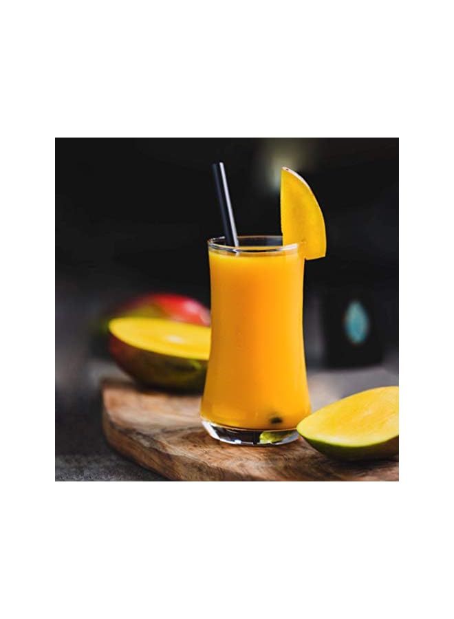 S-TOP Aloha Hi Ball Set of 6, Clear, 280 Ml, B01709, Paradise High Glass, Polynesian Tumbler, Aloha Juice and Water Glass - Image 3