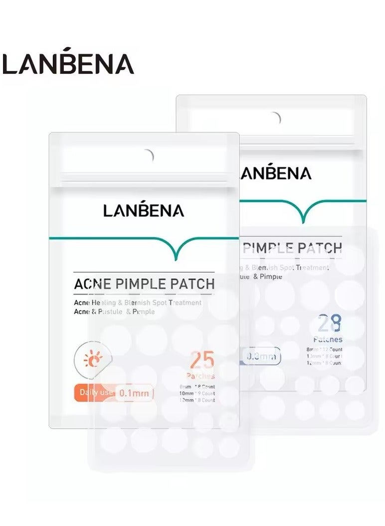 LANBENA  Acne Repair Patch Facial Care Device Fade Blemishes Pimple Marks Closed Acne Blemishes Cover Acne Pimple Repair Patch Tire - Image 1