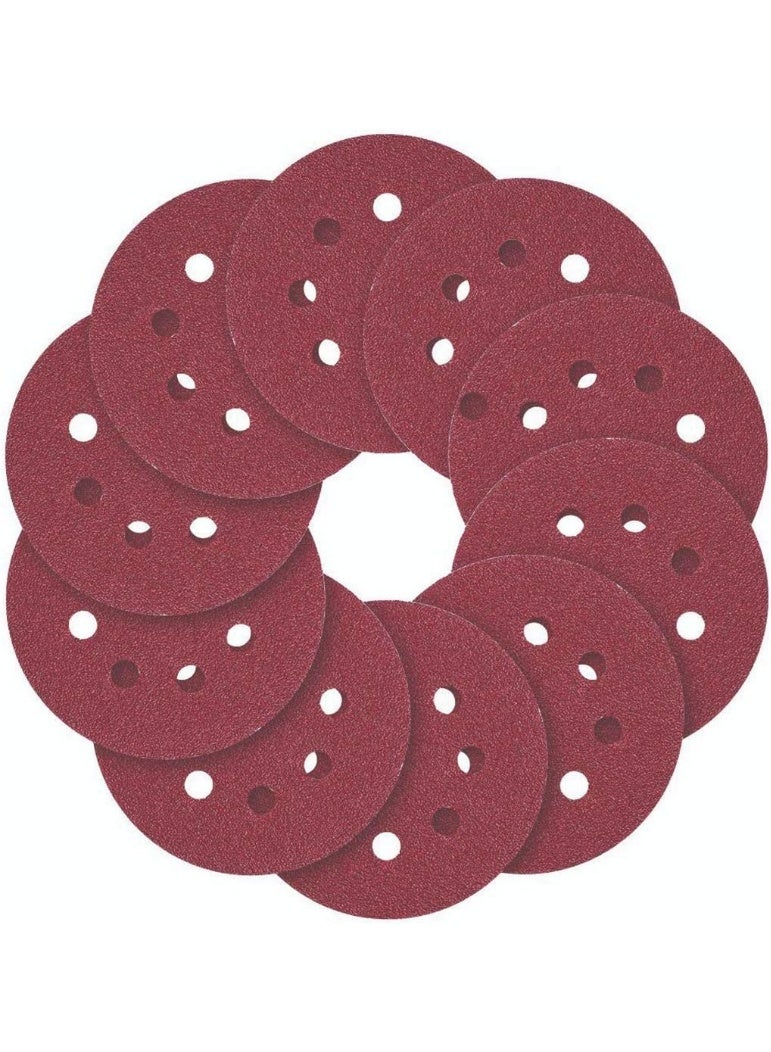 iBELL 7inch, 220 Grit Sanding Disc - Pack of 10 - Image 1