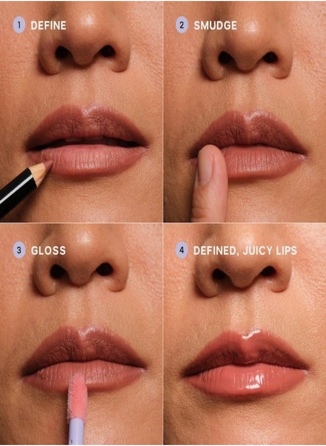 Saie SAIE Lip Liner 101 - Nourishing & Defining Lip Pencil ,  Tease - plum brown nude 1.1g  - Image 3