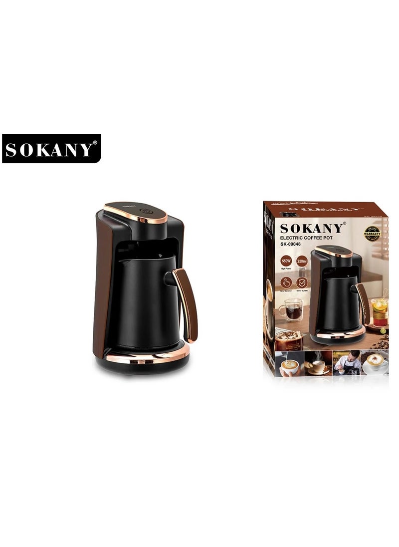 sokany - Touch Screen Turkish Coffee Maker/Auto Power Off/250 ml/550W - Image 1