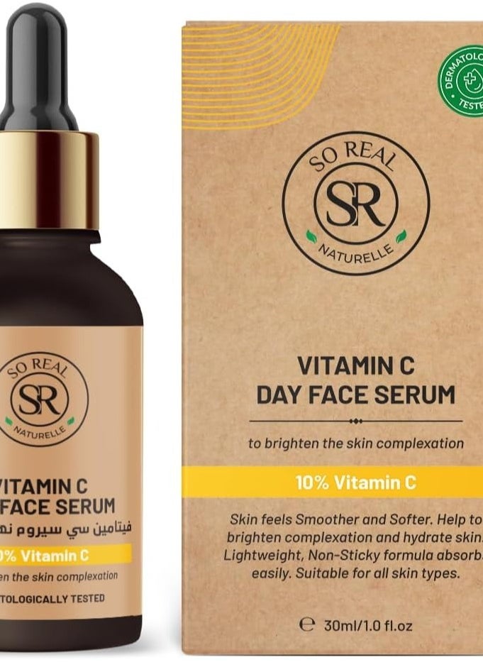SO REAL VITAMIN C DAY FACE SERUM 30 mL  - Image 1