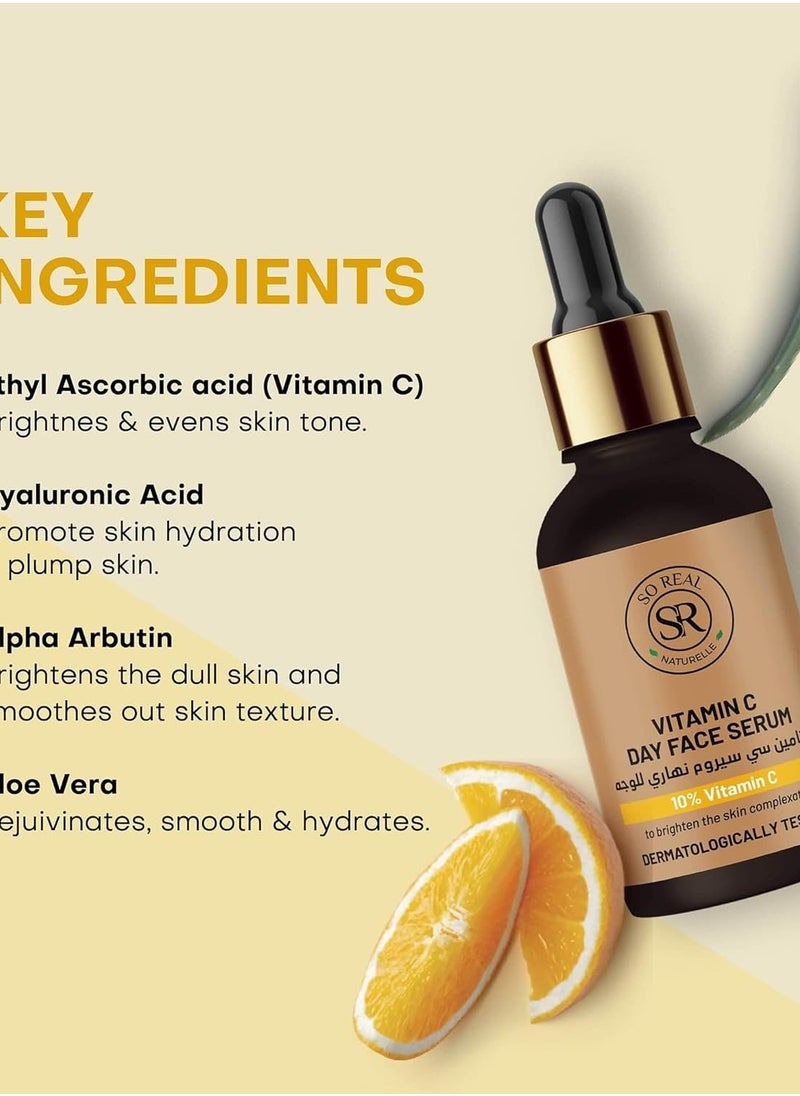 SO REAL VITAMIN C DAY FACE SERUM 30 mL  - Image 2