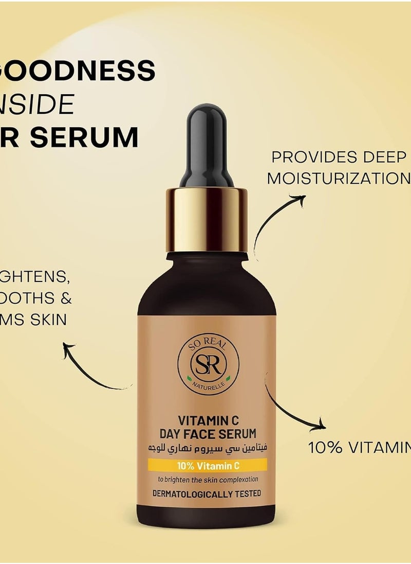 SO REAL VITAMIN C DAY FACE SERUM 30 mL  - Image 3