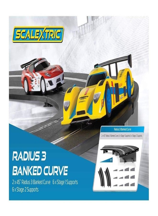Scalextric C8297 Track Radius - 45 Degrees Banked Curve - Image 1