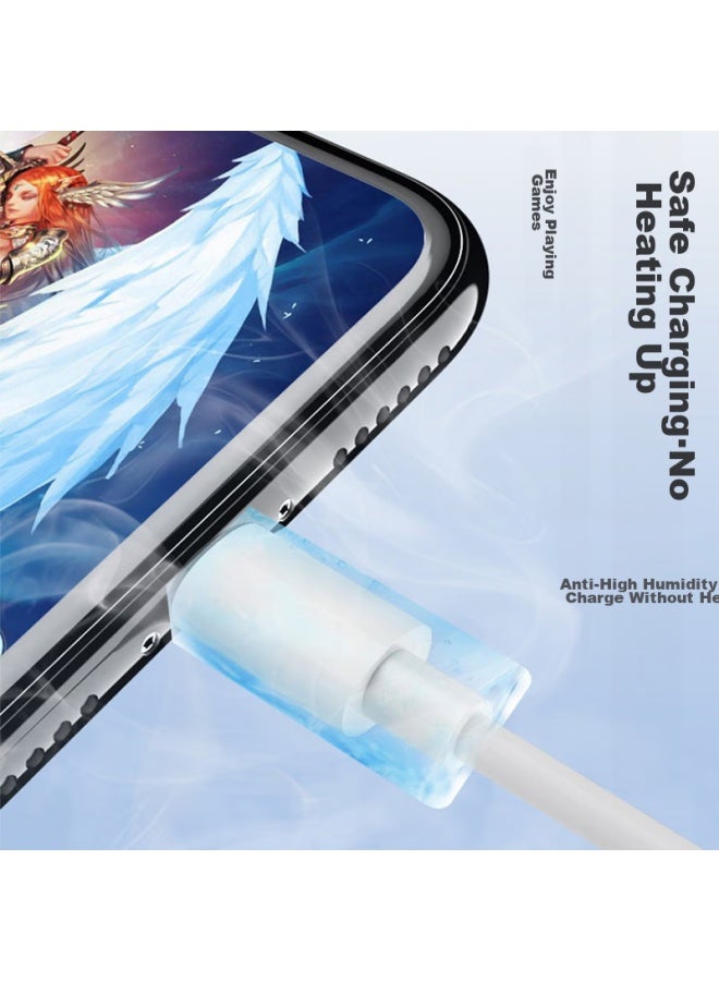 Diyi Workshop Deyi Gongfang Apple Charging Cable, Data Cable Fast Charging Line, Suitable For Iphone 13/14 Pro Max/12/xs/xr/apple 2-meter Cable + 12w Fast Charging Head Set - Image 5