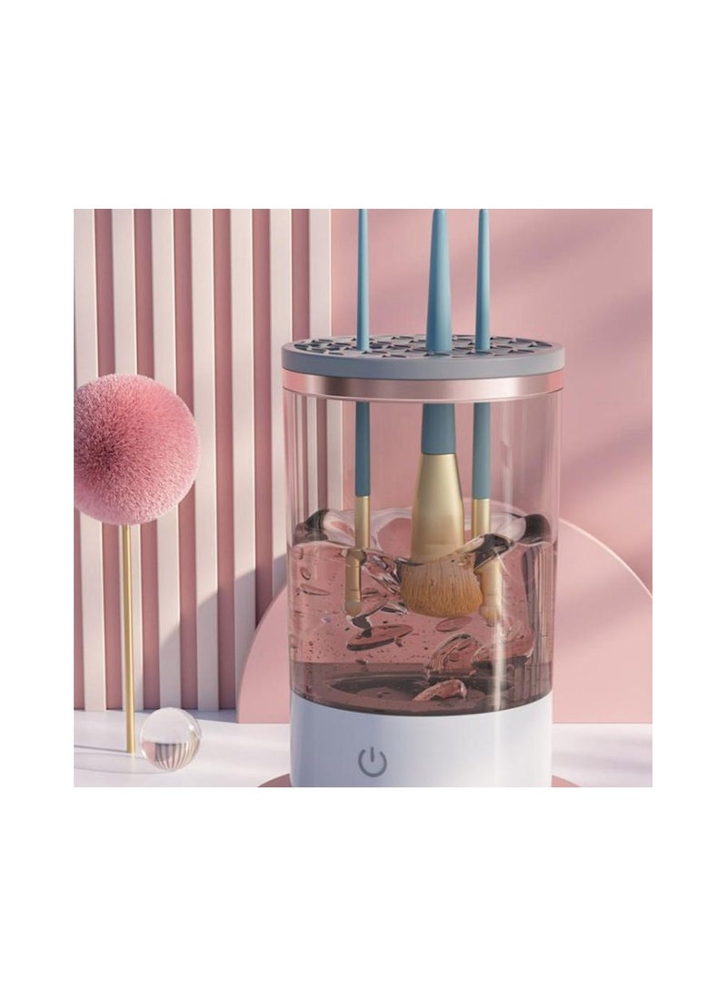 BP - Electric Makeup Brush Cleaner Machine Makeup Brush Cleaner Automatic USB Makeup Brush Washing Machine Brush Cleaner for All Size Beauty Makeup Brushes Set - Image 1
