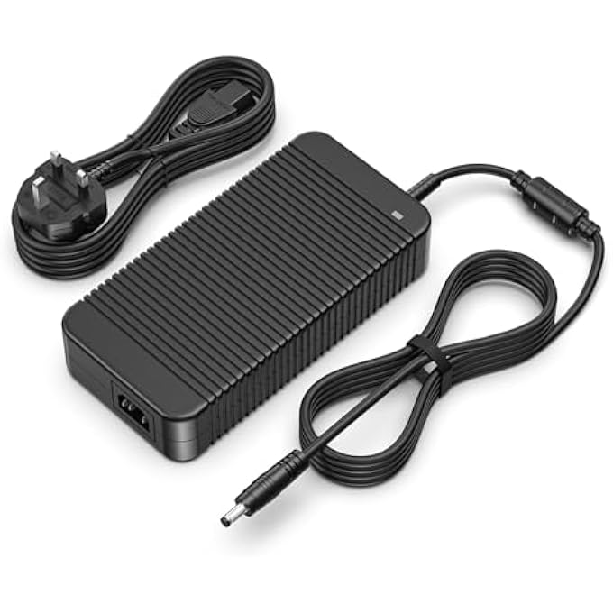 rayihni شاحن 330 واط متوافق مع لابتوب آيسر بريداتور هليوس نيو 16 PH18-71 PHN16-71 PH16-71 PH3D15 نيترو 5 16 17 AN517-55 AN515-58 AN16-41 AN17-41 محول طاقة أصلي بديل - Image 1