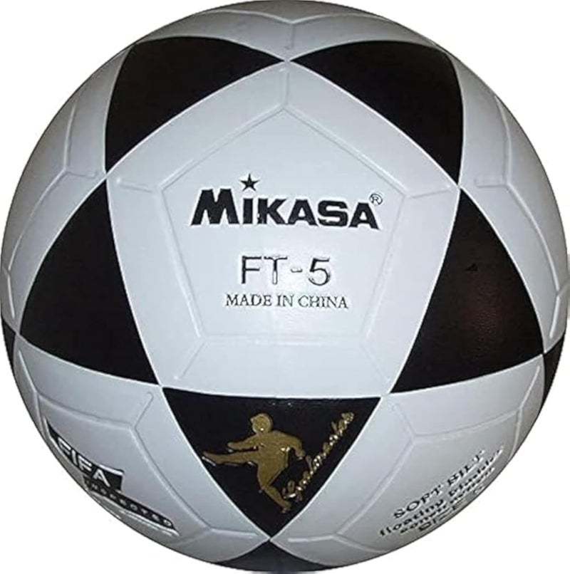 Mikasa Football, Size 5, Black