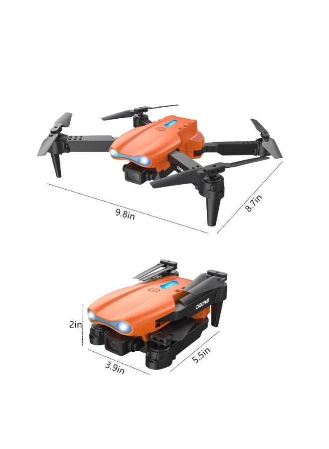 E99 Drone With HD Camera, WiFi FPV HD Dual Foldable RC Altitude Hold, Remote Control Toys For Beginners Children Men's Gifts Indoor And Outdoor Affordable UAV - Image 5