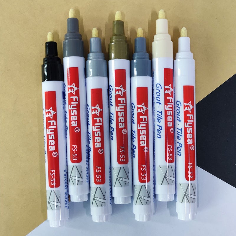 Tile Gap Repair Pen, Beauty Seam Pen, Bathroom Floor Tile Color Correction And Repair Marker Pen - Image 4