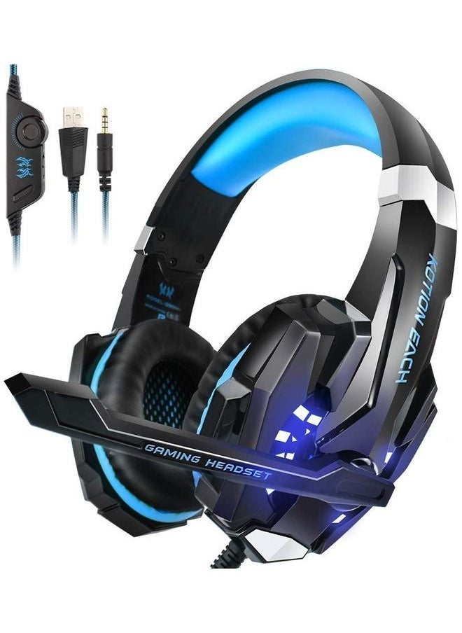 NIBEMINENT G9000 Game Eating Chicken Wired Luminous Headset For PC And PS4  - Image 1