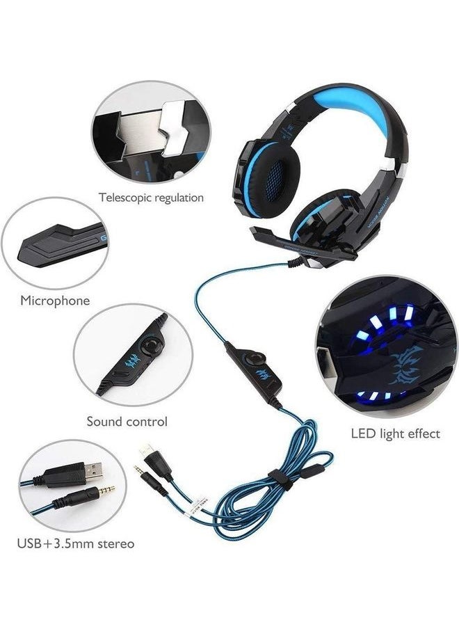 NIBEMINENT G9000 Game Eating Chicken Wired Luminous Headset For PC And PS4  - Image 2