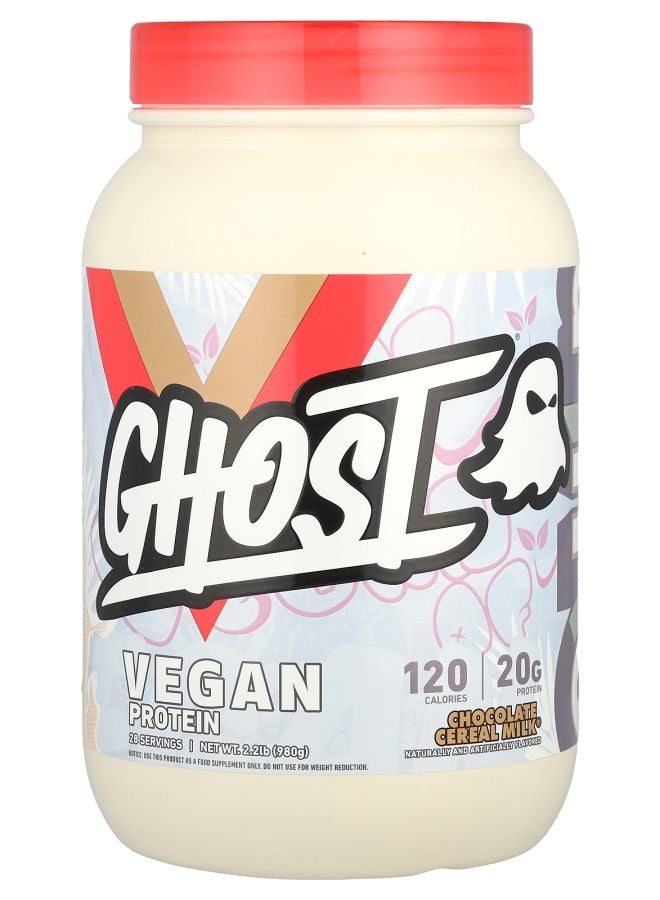 Ghost حليب الشوكولاتة البروتين النباتي® 2.2 رطل (980 جرام) - Image 1