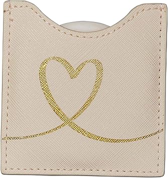 Draeger Heart Mirror Round Pocket Mirror to Take Anywhere All Occasions Dimensions 85 cm x 8 cm - Image 1