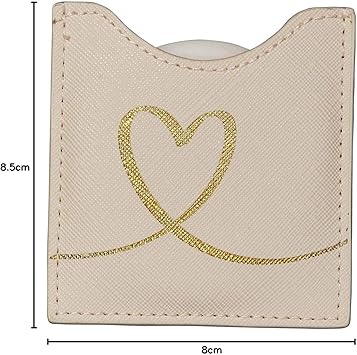 Draeger Heart Mirror Round Pocket Mirror to Take Anywhere All Occasions Dimensions 85 cm x 8 cm - Image 5