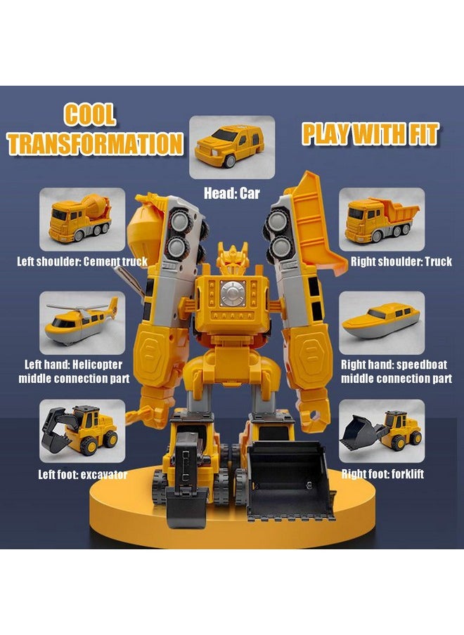 Sprstar Magnetic Transform Engineering Car Assembled Toys,Toy Construction Vehicles with Storage Box,Magnetic Blocks for Kids Age 3-5 4-8 Outdoor Toddler Activities Toys(Engineering Series-35 Pcs)  - Image 3