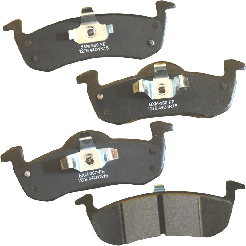 Bendix Premium SBM1279 Semi-Metallic Rear Brake Pads for Ford Expedition 2017-2007, Lincoln MKT 2015-2013, MKT 2019-2017, Navigator 2017-2007 - Image 1