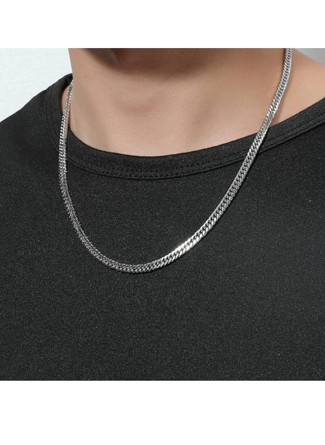 Fayrouz Jewellery - Punk Titanium Steel Men Cuban Chunky Chain Necklace - Image 1