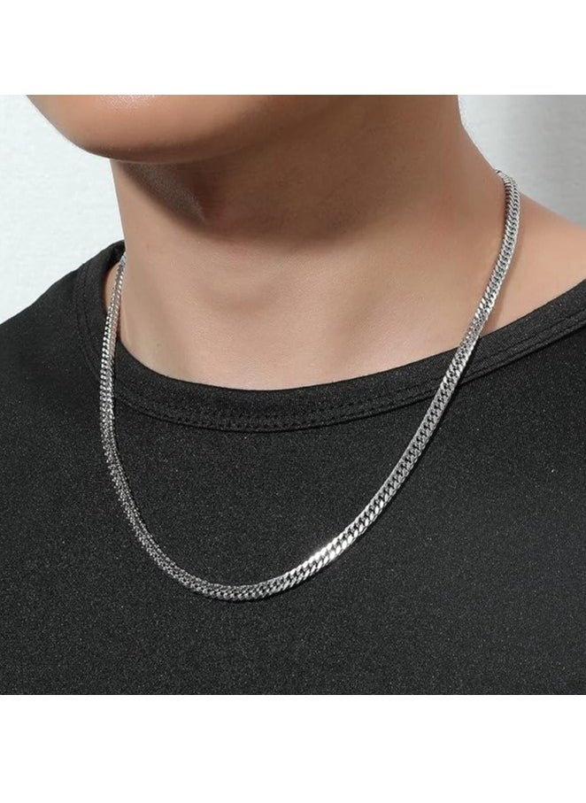 Fayrouz Jewellery - Punk Titanium Steel Men Cuban Chunky Chain Necklace - Image 1
