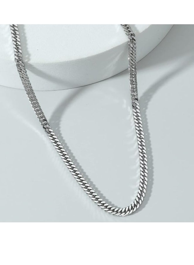 Fayrouz Jewellery - Punk Titanium Steel Men Cuban Chunky Chain Necklace - Image 1