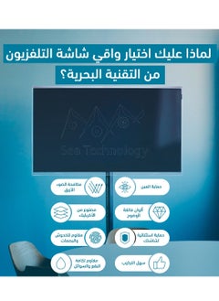 Sea Technology SEA TECHNOLOGY 55 Inch Tv Screen Protector, Made of Solid Acrylic Material with a Thickness of 3 mm, Anti Blue light, Anti Scratches, Guard against Radiation, Compatible with all Types of Tv screens  - Image 4