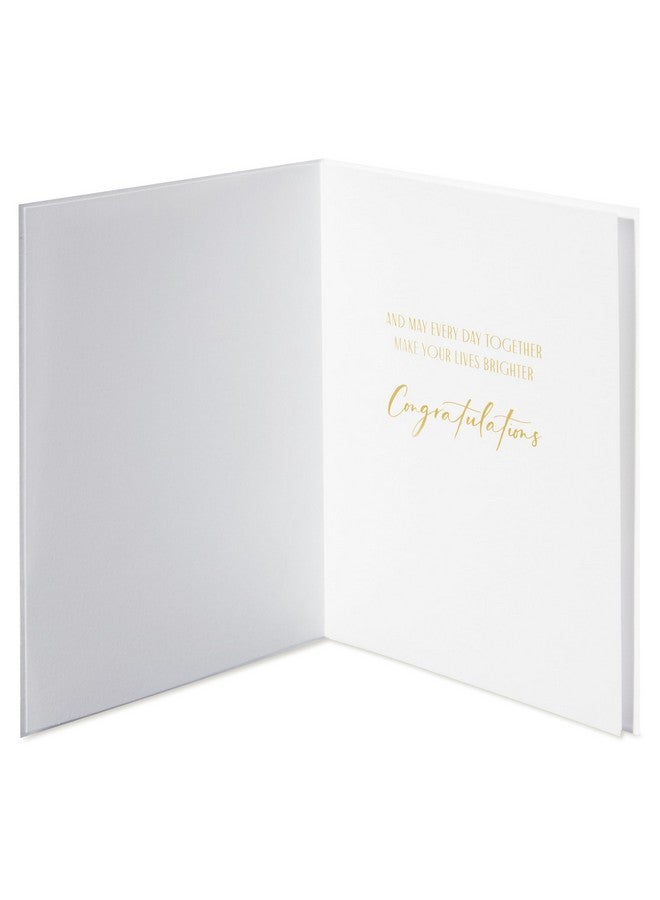 Papyrus Wedding Card (Make Your Lives Brighter) - Image 2