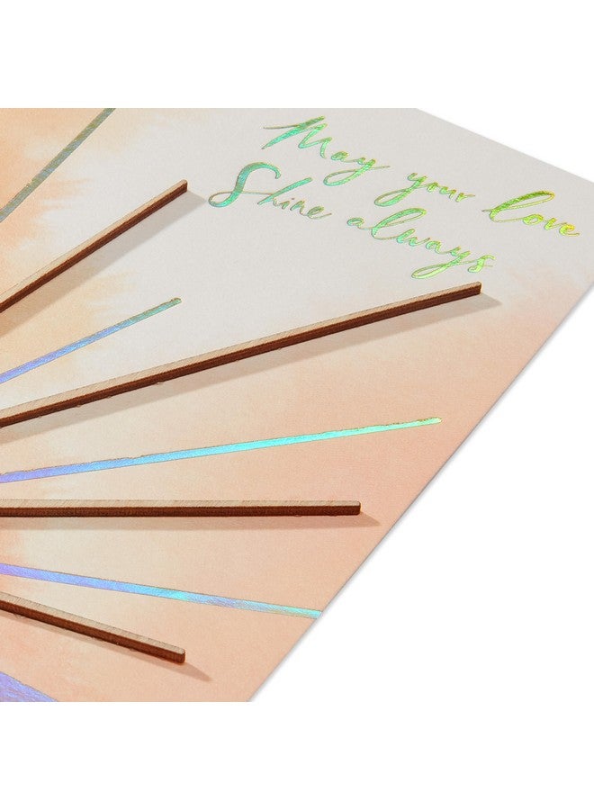 Papyrus Wedding Card (Make Your Lives Brighter) - Image 5