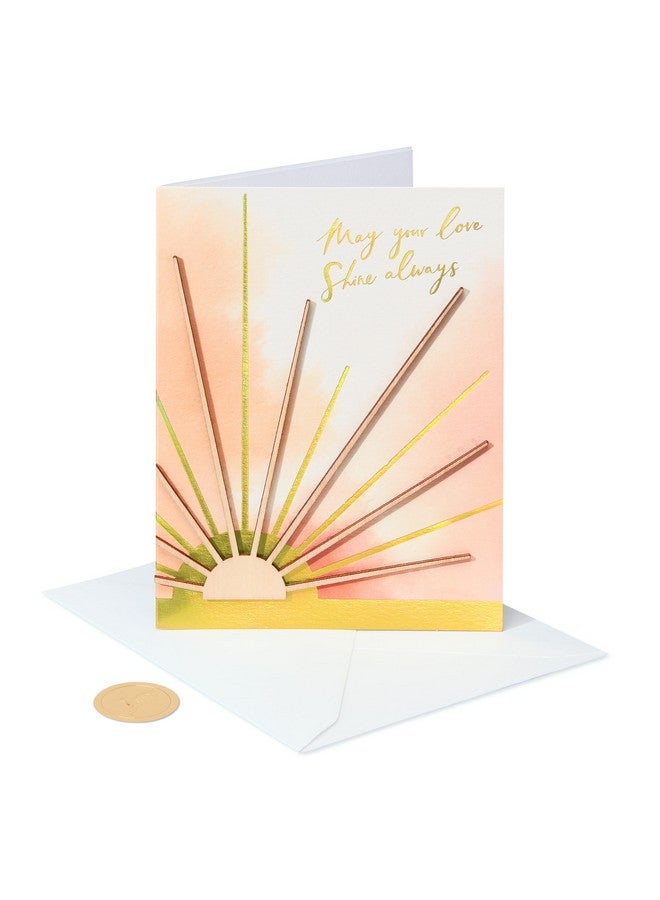 Papyrus Wedding Card (Make Your Lives Brighter) - Image 4
