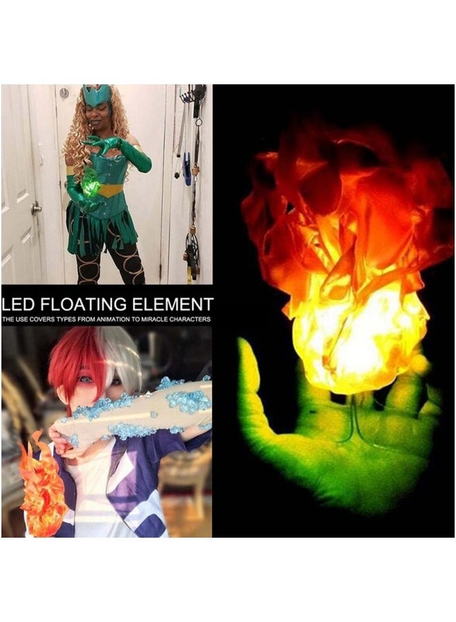 CCOVERY Floating Fireballs for Party, Creative Glowing Floating Fireball Props, Artificial Fake Flame Lights Floating Props, No Flame Home Party Cool Role-Playing Decorations - Image 5