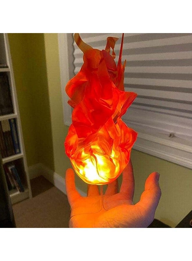 CCOVERY Floating Fireballs for Party, Creative Glowing Floating Fireball Props, Artificial Fake Flame Lights Floating Props, No Flame Home Party Cool Role-Playing Decorations - Image 1