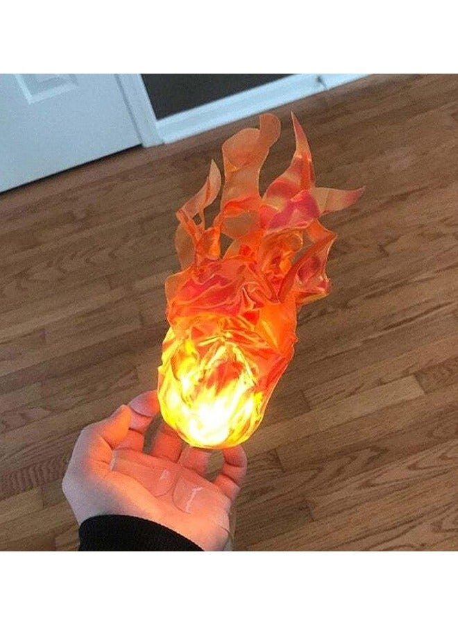 CCOVERY Floating Fireballs for Party, Creative Glowing Floating Fireball Props, Artificial Fake Flame Lights Floating Props, No Flame Home Party Cool Role-Playing Decorations - Image 3