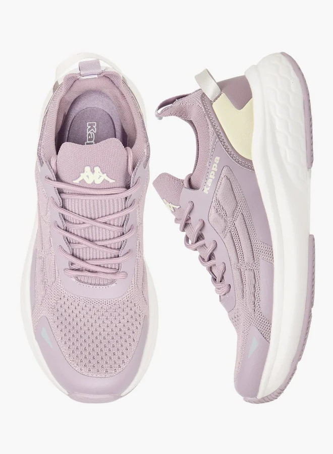 كابا Women's Logo Print Sports Shoes with Lace-Up Closure