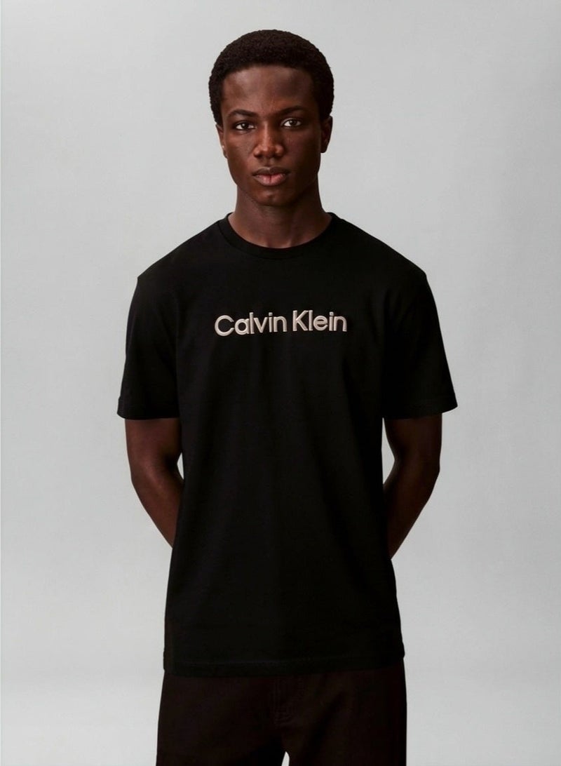 CALVIN KLEIN Graphic Logo T-Shirt - Image 1