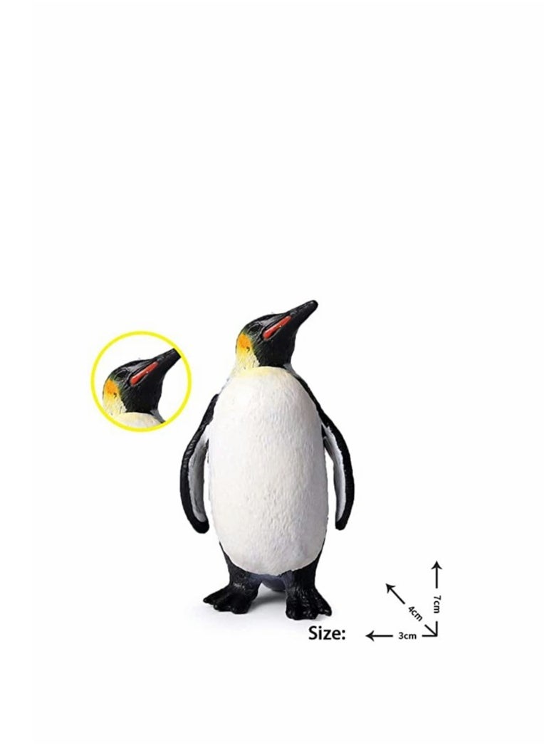 Generic - 3Pcs Realistic Penguin Figurines - Plastic Arctic Animal Toys for Kids' Birthday Party Favors & Educational Gifts - Image 1