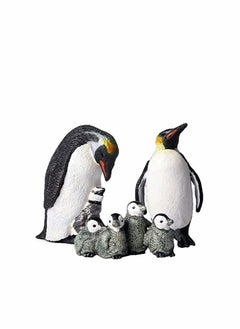 3Pcs Realistic Penguin Figurines - Plastic Arctic Animal Toys for Kids' Birthday Party Favors & Educational Gifts